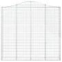 Gabionenkörbe 5 Stück Bogenform Eisen 200x30x180/200 cm von vidaXL, Töpfe und Pflanzgefäße - Ref: Foro24-3145517, Preis: 647,...
