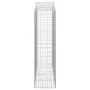 Wire mesh gabion baskets, 10 units, arched shape, iron, 200x50x180/200 cm. by vidaXL, Pots and planters - Ref: Foro24-3145732...