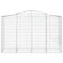 Cestas de gaviones 8 uds forma de arco hierro 200x50x120/140 cm de vidaXL, Maceteros y jardineras - Ref: Foro24-3145667, Prec...