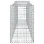 Gabionenkörbe, 2 Stück, Bogenform aus Eisen, 400 x 50 x 80/100 cm von vidaXL, Töpfe und Pflanzgefäße - Ref: Foro24-3145943, P...