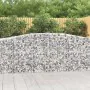 Gabionenkörbe 10 Stück bogenförmiges Eisen 400x50x100/120cm von vidaXL, Töpfe und Pflanzgefäße - Ref: Foro24-3145964, Preis: ...