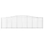 Gabionenkörbe 10 Stück bogenförmiges Eisen 400x50x100/120cm von vidaXL, Töpfe und Pflanzgefäße - Ref: Foro24-3145964, Preis: ...