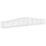 Gabion baskets 20 units, arched shape, iron, 400x50x40/60 cm by vidaXL, Pots and planters - Ref: Foro24-3145927, Price: 2,00 ...