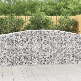 Gabion baskets 7 pcs arch shape iron 400x50x100/120 cm by vidaXL, Pots and planters - Ref: Foro24-3145961, Price: 1,00 €, Dis...