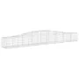 Gabionenkörbe 9 Stück Bogenform Eisen 400x50x40/60 cm von vidaXL, Töpfe und Pflanzgefäße - Ref: Foro24-3145924, Preis: 948,57...