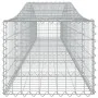 Gabionenkörbe 9 Stück Bogenform Eisen 400x50x40/60 cm von vidaXL, Töpfe und Pflanzgefäße - Ref: Foro24-3145924, Preis: 948,57...