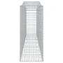 Gabionenkörbe 4 Stk. Bogenform Eisen 400x50x120/140 cm von vidaXL, Töpfe und Pflanzgefäße - Ref: Foro24-3145971, Preis: 768,6...