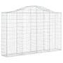 Gabion baskets 8 units, arched shape, iron, 200x30x120/140 cm by vidaXL, Pots and planters - Ref: Foro24-3145457, Price: 686,...