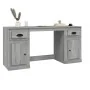 Escritorio con armario contrachapada gris sonoma de vidaXL, Escritorios - Ref: Foro24-3185333, Precio: 160,78 €, Descuento: %