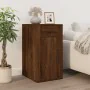 Schreibtisch aus braunem Eichensperrholz mit Schrank von vidaXL, Schreibtische - Ref: Foro24-3185438, Preis: 138,79 €, Rabatt: %
