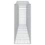 Gabionenkörbe 15 Stk. Bogenform Eisen 400x50x120/140cm von vidaXL, Töpfe und Pflanzgefäße - Ref: Foro24-3145978, Preis: 2,00 ...