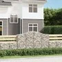 4 units of arched iron gabion baskets 200x50x120/140 cm by vidaXL, Pots and planters - Ref: Foro24-3145663, Price: 436,91 €, ...
