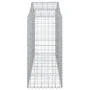 4 units of arched iron gabion baskets 200x50x120/140 cm by vidaXL, Pots and planters - Ref: Foro24-3145663, Price: 436,91 €, ...