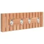 Solid walnut wood wall coat rack 42x8.5x14 cm by vidaXL, Towel racks - Ref: Foro24-350371, Price: 32,25 €, Discount: %