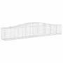 Gabion baskets 15 pcs arch shape iron 400x50x60/80 cm by vidaXL, Pots and planters - Ref: Foro24-3145939, Price: 1,00 €, Disc...