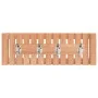 Solid walnut wood wall coat rack 42x8.5x14 cm by vidaXL, Towel racks - Ref: Foro24-350371, Price: 32,25 €, Discount: %