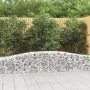Gabion baskets 3 pcs arch shape iron 400x50x40/60 cm by vidaXL, Pots and planters - Ref: Foro24-3145918, Price: 313,43 €, Dis...