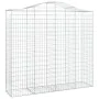 Cestas de gaviones 7 uds forma de arco hierro 200x50x180/200 cm de vidaXL, Maceteros y jardineras - Ref: Foro24-3145729, Prec...