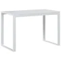 White chipboard computer desk 110x60x73 cm by vidaXL, Desks - Ref: Foro24-30197, Price: 125,17 €, Discount: %