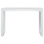 Weißer Computertisch aus Spanplatte, 110 x 60 x 73 cm von vidaXL, Schreibtische - Ref: Foro24-30197, Preis: 125,17 €, Rabatt: %