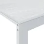 Weißer Computertisch aus Spanplatte, 110 x 60 x 73 cm von vidaXL, Schreibtische - Ref: Foro24-30197, Preis: 125,17 €, Rabatt: %