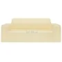 Elastic cover for 2-seater armchair in cream polyester jersey by vidaXL, Covers - Ref: Foro24-332945, Price: 20,36 €, Discoun...