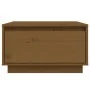Mesa de centro madera maciza de pino marrón miel 55x56x32 cm de vidaXL, Mesas de centro - Ref: Foro24-813408, Precio: 56,18 €...