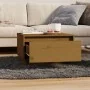 Mesa de centro madera maciza de pino marrón miel 55x56x32 cm de vidaXL, Mesas de centro - Ref: Foro24-813408, Precio: 56,18 €...