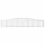 Gabion baskets 2 pcs arc shape iron 400x50x60/80 cm by vidaXL, Pots and planters - Ref: Foro24-3145930, Price: 249,30 €, Disc...