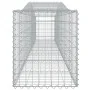 Gabion baskets 2 pcs arc shape iron 400x50x60/80 cm by vidaXL, Pots and planters - Ref: Foro24-3145930, Price: 249,30 €, Disc...