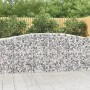 Gabion baskets 6 pcs arch shape iron 400x50x100/120 cm by vidaXL, Pots and planters - Ref: Foro24-3145960, Price: 973,49 €, D...