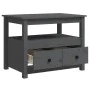 Solid gray pine wood coffee table 71x49x55 cm by vidaXL, Coffee table - Ref: Foro24-820938, Price: 104,87 €, Discount: %