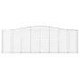 Gabion baskets 9 pcs arch shape iron 400x50x120/140 cm by vidaXL, Pots and planters - Ref: Foro24-3145976, Price: 1,00 €, Dis...