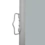 Retractable side awning for patio gray 140x600 cm by vidaXL, Umbrellas - Ref: Foro24-313373, Price: 84,10 €, Discount: %