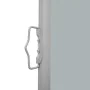 Toldo lateral retráctil para patio gris 140x600 cm de vidaXL, Sombrillas - Ref: Foro24-313373, Precio: 84,02 €, Descuento: %