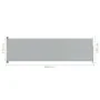 Graue einziehbare Gartenmarkise 180x600 cm von vidaXL, Sonnenschirme - Ref: Foro24-317968, Preis: 101,70 €, Rabatt: %