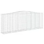 Gabionenkörbe 7 Stück Bogenform Eisen 400x50x140/160 cm von vidaXL, Töpfe und Pflanzgefäße - Ref: Foro24-3145987, Preis: 1,00...