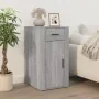 Sonoma gray plywood desk with cabinet by vidaXL, Desks - Ref: Foro24-3185437, Price: 155,26 €, Discount: %