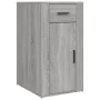 Sonoma grauer Sperrholzschreibtisch mit Schrank von vidaXL, Schreibtische - Ref: Foro24-3185437, Preis: 162,26 €, Rabatt: %