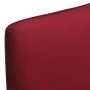 Straight elastic chair cover 4 units burgundy by vidaXL, Covers - Ref: Foro24-131420, Price: 16,92 €, Discount: %
