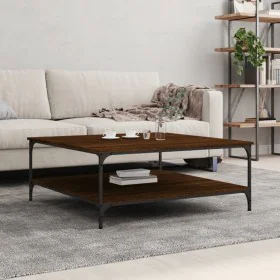 Couchtisch aus eichenbraunem Holzwerkstoff, 100 x 100 x 40 cm von vidaXL, Couchtisch - Ref: Foro24-832847, Preis: 84,10 €, Ra...