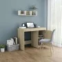 Schreibtisch aus Sonoma-Eichensperrholz, 100 x 50 x 76 cm von vidaXL, Schreibtische - Ref: Foro24-801799, Preis: 81,42 €, Rab...