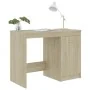 Schreibtisch aus Sonoma-Eichensperrholz, 100 x 50 x 76 cm von vidaXL, Schreibtische - Ref: Foro24-801799, Preis: 81,42 €, Rab...