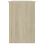 Schreibtisch aus Sonoma-Eichensperrholz, 100 x 50 x 76 cm von vidaXL, Schreibtische - Ref: Foro24-801799, Preis: 81,42 €, Rab...