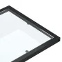Transparent glass computer side table 50x35x65 cm by vidaXL, Side tables - Ref: Foro24-331649, Price: 42,29 €, Discount: %