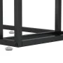 Transparent glass computer side table 50x35x65 cm by vidaXL, Side tables - Ref: Foro24-331649, Price: 42,29 €, Discount: %