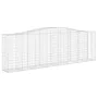 Gabionenkörbe 10 Stück Bogenform Eisen 400x50x120/140 cm von vidaXL, Töpfe und Pflanzgefäße - Ref: Foro24-3145977, Preis: 1,0...