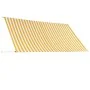Retractable awning 300x150 cm yellow and white by vidaXL, Awnings - Ref: Foro24-143755, Price: 66,01 €, Discount: %
