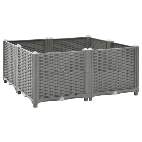 Blumenbeet aus Polypropylen 80x80x38 cm von vidaXL, Töpfe und Pflanzgefäße - Ref: Foro24-153303, Preis: 67,98 €, Rabatt: %