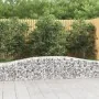 Gabion baskets 8 pcs arch shape iron 400x50x40/60 cm by vidaXL, Pots and planters - Ref: Foro24-3145923, Price: 857,81 €, Dis...